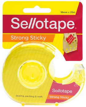 Sellotape+Sticky+Tape+Dispenser+18mm+x+25m