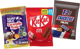 Cadbury+Share+Pack+120-180g%2C+Mars+Fun+Size+Pack+132-192g+or+Nestl%26eacute%3B+127-158g+Selected+Varieties