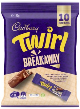 Cadbury+Sharepack+Twirl+Breakaway+120g