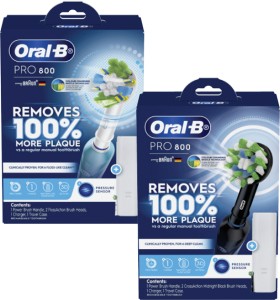 Oral+B+Pro+800+Electric+Toothbrush+1+Pack