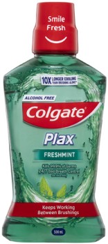 Colgate+Plax+Freshmint+Mouthwash+500mL