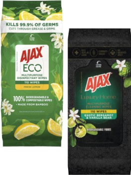 Ajax+Eco+or+Luxe+Multipurpose+Wipes+110+Pack