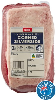 Coles+Australian+No+Added+Hormones+Beef+Corned+Silverside