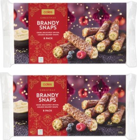 Coles+Christmas+Brandy+Snaps+8+Pack+128g