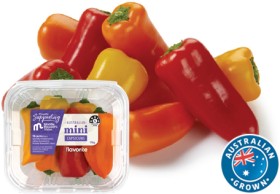 Australian+Mini+Capsicums+175g+Pack