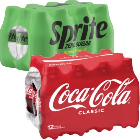 Coca-Cola%2C+Fanta+or+Sprite+Soft+Drink+12x300mL