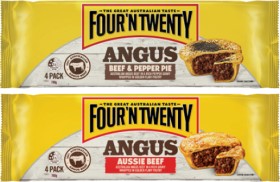 Four%26%23039%3BN+Twenty+Angus+Beef+Pies+4+Pack+700g