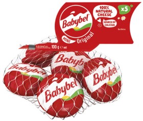 Babybel+Mini+Cheeses+5+Pack+100g