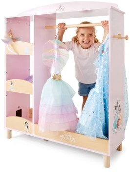 Disney+Princess+Wooden+Light+Up+Dress+Up+Rack%2A