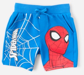 Spider-Man+License+Printed+Knit+Shorts