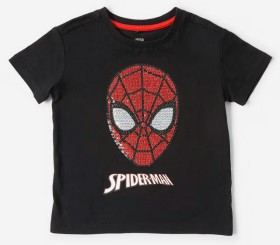 Spider-Man+License+Sequin+T-Shirt