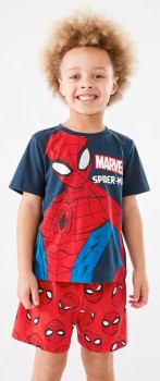 Spider-Man+License+Pyjama+Set+-+Red%2FNavy