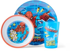 3+Piece+Marvel+Spider-Man+Mealtime+Set