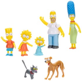 6cm+The+Simpsons+Family+Figure+Multi-Pack