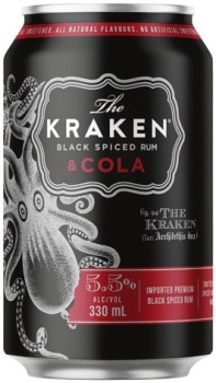 Kraken+Rum+5.5%25+Varieties+4+Pack