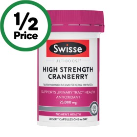 Swisse+Ultiboost+High+Strength+Cranberry+Capsules+Pk+30%26dagger%3B