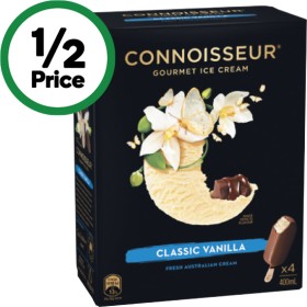 Connoisseur+Ice+Cream+Sticks+360-400ml+Pk+4-6+%26ndash%3B+From+the+Freezer