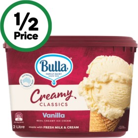 Bulla+Creamy+Classics+Ice+Cream+Varieties+2+Litre+%26ndash%3B+From+the+Freezer