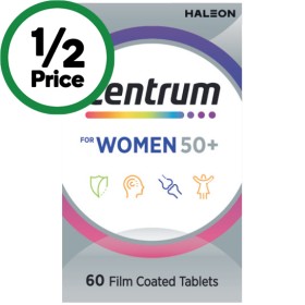 Centrum+for+Women+50%2B+Tablets+Pk+60%7E