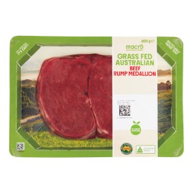 Macro+Australian+Grass+Fed+Beef+Rump+Medallions+300g