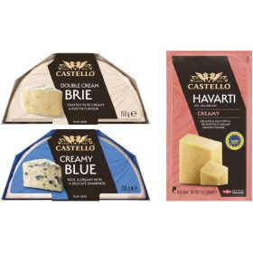 Castello+Varieties+150-200g+%26ndash%3B+From+the+Deli+%26ndash%3B+Excludes+Castello+Double+Cream+Truffle+Brie+150g+%26amp%3B+Castello+Cheddar+200g