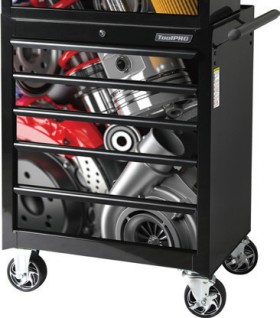 ToolPRO-Black-5-Drawer-27-Tool-Cabinet on sale