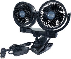 Ridge-Ryder-12V-Twin-Head-Fan on sale