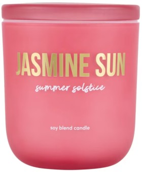 NEW+Jasmine+Sun+Summer+Solstice+Soy+Blend+Candle