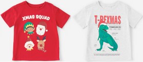 Boys-Christmas-Print-T-Shirt on sale