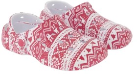 NEW-Christmas-Clog-Slides on sale