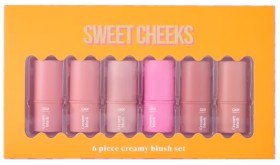 NEW-OXX-Cosmetics-6-Piece-Creamy-Blush-Set-Sweet-Cheeks on sale