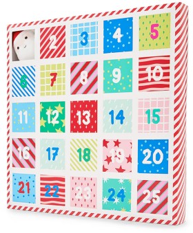 NEW+25+Pack+Christmas+Plush+Advent+Calendar