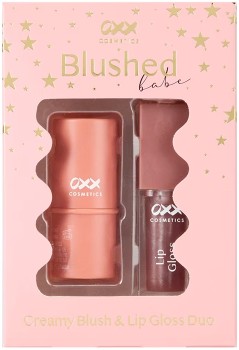 OXX+Cosmetics+Blushed+Babe+Creamy+Blush+and+Lip+Gloss