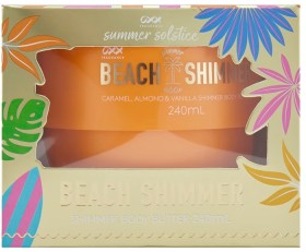 OXX+Fragrance+Beach+Shimmer+Summer+Solstice+Body+Butter+240ml+-+Caramel%2C+Almond+and+Vanilla