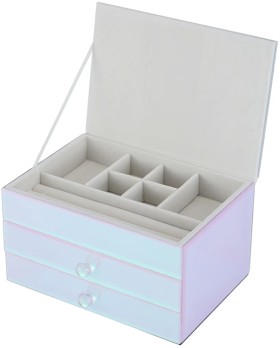 Iridescent-Glass-Jewellery-Box on sale