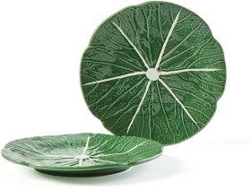 2-Pack-Green-Cabbage-Side-Plates on sale