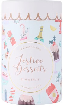 Ceramic-Festive-Desserts-Candle on sale