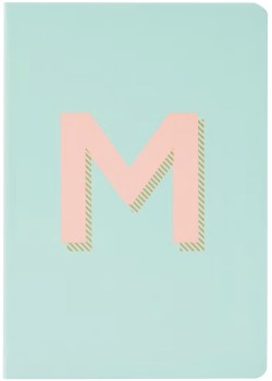 A5-Journal-Letter-M on sale