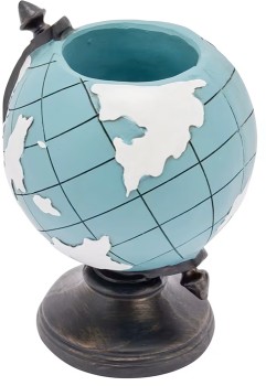 The+Globe+Pen+Cup+-+Blue