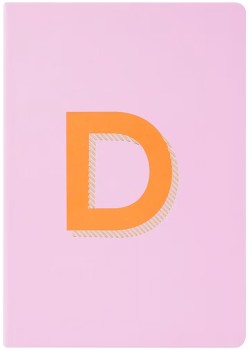 A5-Journal-Letter-D on sale