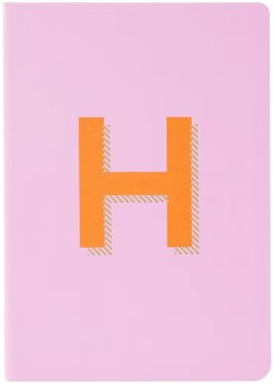 A5-Journal-Letter-H on sale