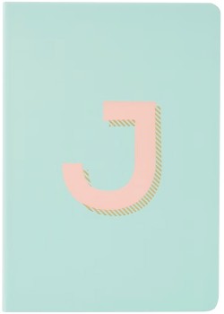 A5-Journal-Letter-J on sale