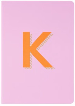 A5-Journal-Letter-K on sale