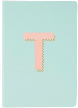 A5-Journal-Letter-T on sale