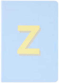 A5-Journal-Letter-Z on sale