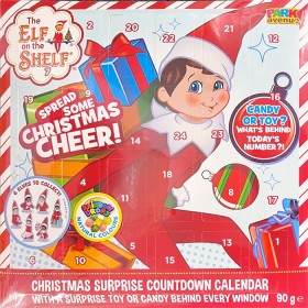 The-Elf-on-the-Shelf-Christmas-Advent-Calendar-90g on sale