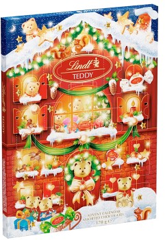 Lindt+Teddy+Advent+Calendar+Assorted+Chocolates+170g