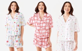 Christmas-Woven-Boxy-Pyjama-Set on sale