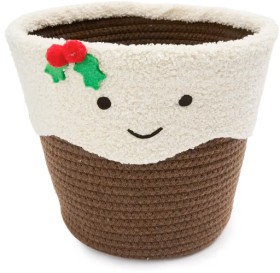 Christmas-Pudding-Basket on sale