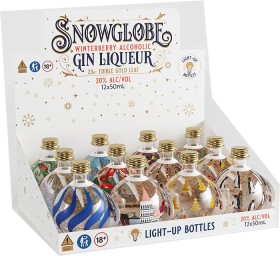 Snowglobe+Assorted+Winterberry+Gin+Liqueur+50mL